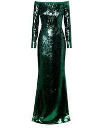 Elie Saab - Sequined Off-Shoulder Gown - Lyst