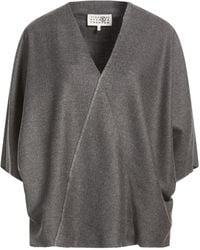 MM6 by Maison Margiela - Solid Color Tops - Lyst