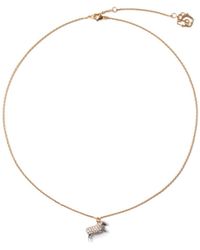 Burberry - Sheep Charm Necklace - Lyst