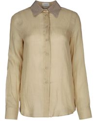 Jacob Cohen - Studded Collar Long Sleeve Shirt - Lyst