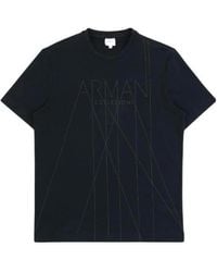 Armani Collezioni - Logo T-Shirt - Lyst
