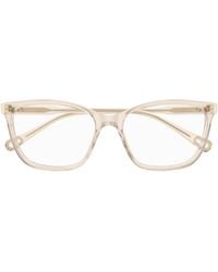 Chloé - Chloé Eyewear Square Frame Glasses - Lyst