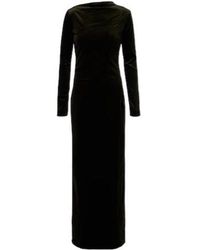 Jil Sander - Cotton Velvet Gown - Lyst
