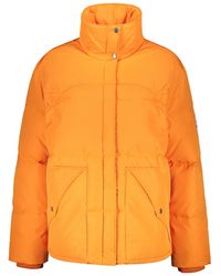 KENZO - Zip And Snap Button Fastening Down Jacket - Lyst