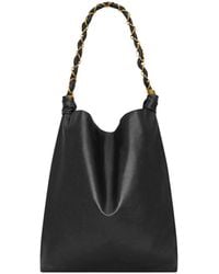 Saint Laurent - Amalia Logo Plaque Shoulder Bag - Lyst