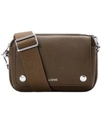 Loewe - Small Pebble Messenger Bag - Lyst