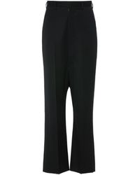 Maison Margiela - Pleated Wide-Leg Pants - Lyst