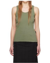 Juun.J - Round-Neck Ribbed Vest - Lyst