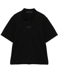 Fear Of God - Piqué Cropped Polo Top - Lyst