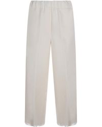 Antonelli - Fringed Wide-Leg Pants - Lyst
