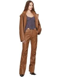 KNWLS - Ssense Exclusively Sells Juku Leather Pants - Lyst