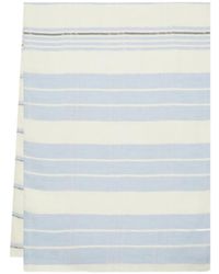 Ferragamo - Ferragamo Checked Logo Frayed-Edge Scarf - Lyst