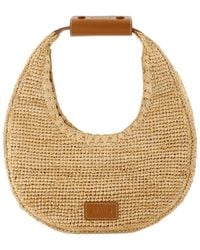 STAUD - Moon Woven Shoulder Bag - Lyst