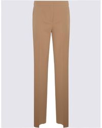 Max Mara - Pleat Detailed Straight Leg Pants - Lyst