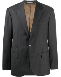 Brunello Cucinelli - Single-Breasted Virgin Wool Blazer - Lyst