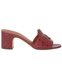 Loro Piana - Thick And High-Heeled Sandals - Lyst