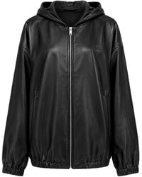 Arma - Leather Jacket With A Zipper - Lyst