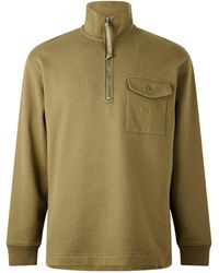 C.P. Company - Neck Long Sleeve Sweat Top - Lyst