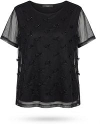 Weekend by Maxmara - Round-Neck Blouse - Lyst