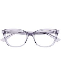 McQueen - Eyewear Cat-Eye Frame Glasses - Lyst