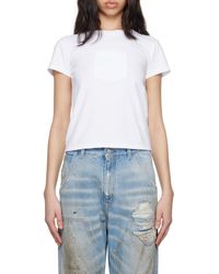 MM6 by Maison Martin Margiela - Pocket-Detail T-Shirt - Lyst