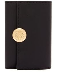 Loewe - Logo Detailed Fold-Over Wallet - Lyst