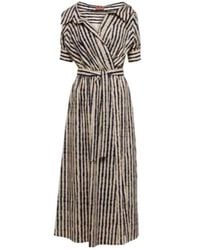 Altuzarra - Lydia Off-Shoulder Cotton-Blend Midi Dress - Lyst