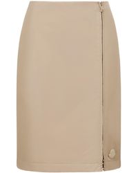 Moncler - Zipped Skirt - Lyst