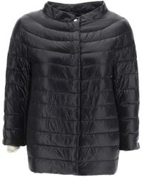 Herno - Mock Neck Puffer Jacket - Lyst