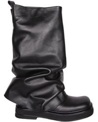 The Attico - The Robin Oversized Mid-Calf Boots - Lyst