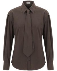 Brunello Cucinelli - Long-Sleeved Shirt - Lyst