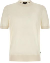 BOSS - Short-Sleeved Knitwear - Lyst