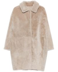 Manzoni 24 - Single-Breasted Long-Sleeve Coat - Lyst