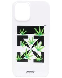 Off-White c/o Virgil Abloh - Logo-Print Phone Case - Lyst