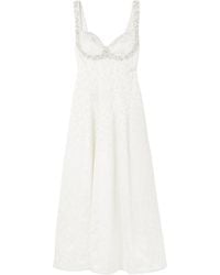 Jonathan Simkhai - Charlotte Floral Jacquard Midi Dress - Lyst