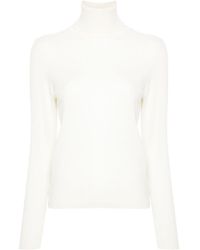 Allude - High-Neck Sweater - Lyst