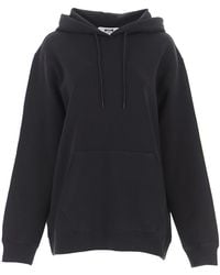 MSGM - Logo Hooded Sweater - Lyst
