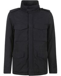 Aspesi - High Neck Padded Jacket - Lyst