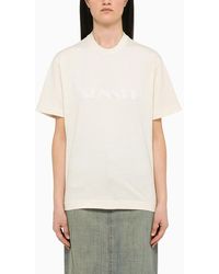 Sunnei - Logo Round-Neck T-Shirt - Lyst