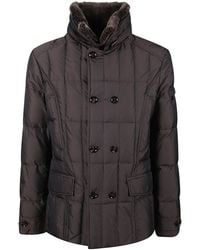 Moorer - Siro-Km Double-Breasted Down Jacket - Lyst