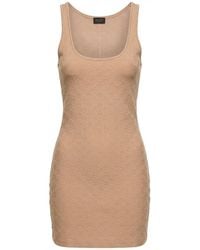 Gucci - Gg Jersey Jacquard Dress - Lyst