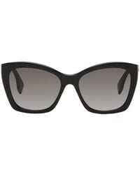 Fendi - Eyewear Butterfly Frame Sunglasses - Lyst