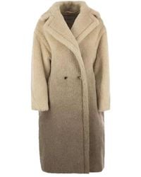 Max Mara - Gatto Gradient Double-Breasted Teddy Coat - Lyst