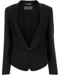 Alberta Ferretti - Shawl-Collar Single-Breasted Tailored Blazer - Lyst