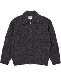Norse Projects - Long-Sleeved Zip-Up Wool Cardigan - Lyst