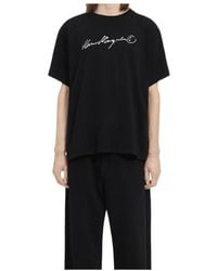 MM6 by Maison Margiela - Short Sleeve Crewneck T-Shirt - Lyst