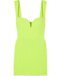 Alex Perry - Auden Crepe Mini Dress - Lyst