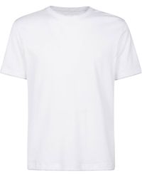 Eleventy - Double Layer Crew Neck T-Shirt - Lyst
