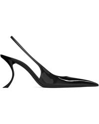 Saint Laurent - Pointed High-Heeled Sandals - Lyst
