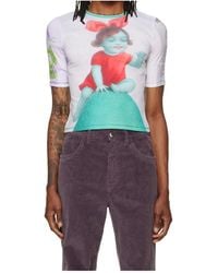 Chopova Lowena - Miss Egg Printed T-Shirt - Lyst